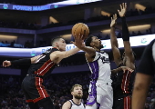 NBA - Miami Heat at Sacramento Kings