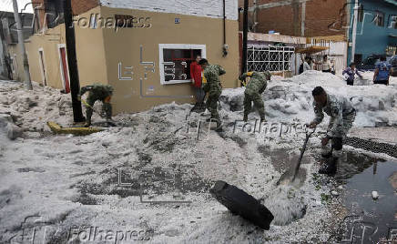 Folhapress Fotos Tormenta y granizada deja múltiples daños