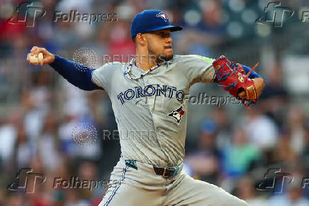 MLB: Toronto Blue Jays at Atlanta Braves