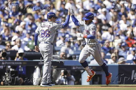 MLB - NLCS Game 1 - New York Mets at Los Angeles Dodgers