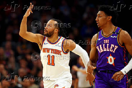 NBA: New York Knicks at Phoenix Suns