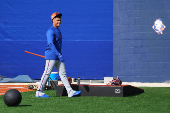 MLB: New York Mets-Workouts