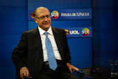 O pr-candidato  presidncia da Repblica, Geraldo Alckmin (PSDB)
