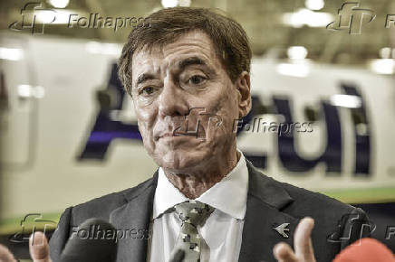 O presidente-executivo da Embraer, Francisco Gomes Neto