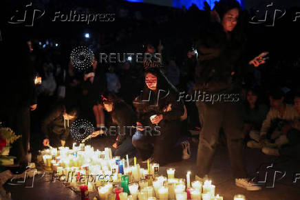 One Direction fans gather to pay tribute to Liam Payne, in Mexico City