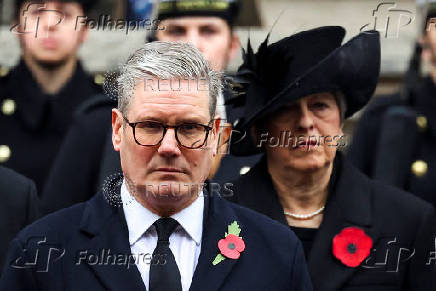 Remembrance Sunday ceremony in London