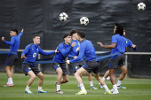 Entrenamiento del FC Barcelona