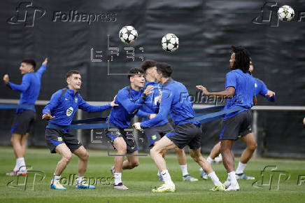 Entrenamiento del FC Barcelona