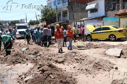 Idosa/morre/rompimento/de adutora/rio