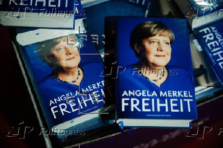 Former German Chancellor Angela Merkel's memoir published 'Freedom' in Germany