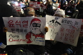 Protest calling for impeachment South Korean President Yoon