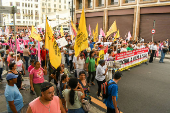 Ato contra violncia polcial em SP