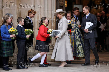 FILE PHOTO: Commonwealth Day service at Westminster Abbey, in London