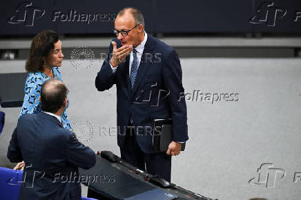 Germany's lower house of parliament, the Bundestag discusses the 2025 budget