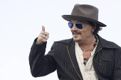 El actor Johnny Depp en la 72 edicin del Festival Internacional de Cine de San Sebastin