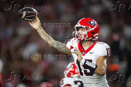 NCAA Football: Georgia at Alabama