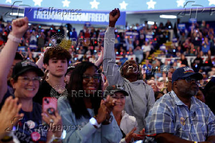 Democratic presidential nominee VP Kamala Harris travels to Michigan