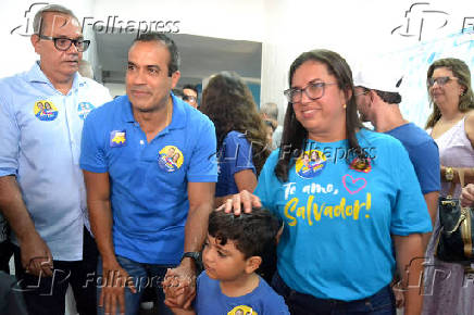 Candidato Bruno Reis votou no Sartre Escola SEB, no Itaigara