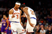 NBA: New York Knicks at Phoenix Suns