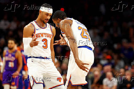 NBA: New York Knicks at Phoenix Suns