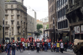 MTST em protesto por moradia em So Paulo (SP)