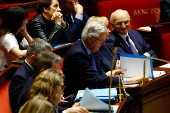 Questions to the government session at the National Assembly in Paris