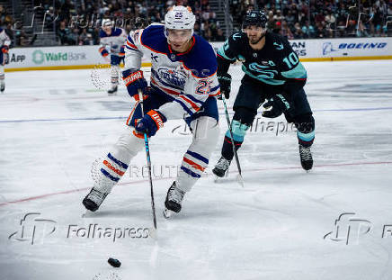 NHL: Edmonton Oilers at Seattle Kraken