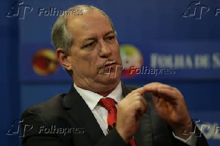 O pr-candidato  presidncia da Repblica pelo PDT, Ciro Gomes