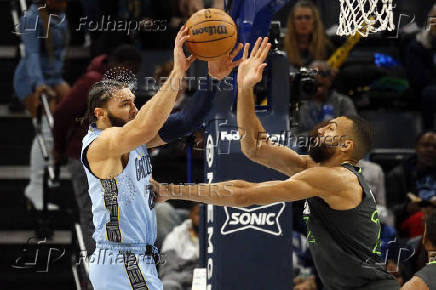 Folhapress - Fotos - NBA: Phoenix Suns At Memphis Grizzlies