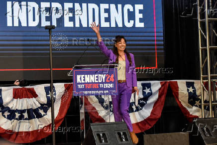 Independent presidential candidate Robert F. Kennedy, Jr. announces his vice presidential candidate in Oakland