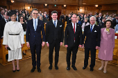 Finland's President Alexander Stubb visits Stockholm