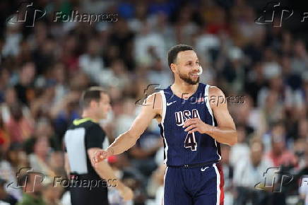 Partida entre Brasil e EUA pelo basquete masculino dos Jogos