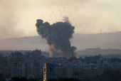 Smoke billows over southern Lebanon