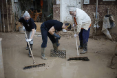 Continan las labores de limpieza de Paiporta