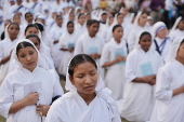 Feast of Christ prayer in Kolkata, India