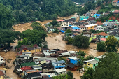 Flooding in Thailand following the impact of Typhoon Yagi