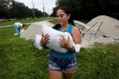 Preparations for Tropical Storm Milton, in Seminole, Florida