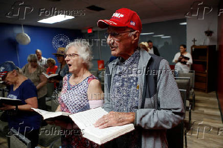 Evangelicals Pray For Donald Trump, in Largo