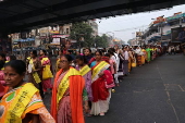 Mass rally in Kolkata to protest violence against women