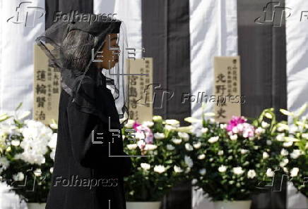 Funeral service for Japan's late Princess Mikasa, in Tokyo