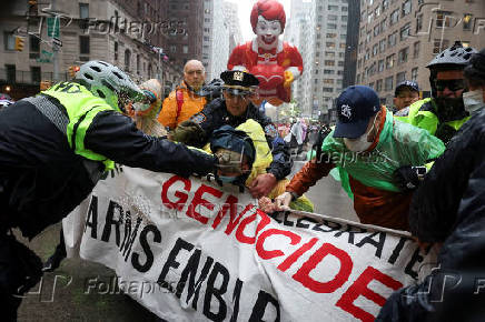 98th Macy's Thanksgiving Day Parade in New York City