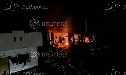 Aftermath of Israeli military operation in Beit Lahiya, in the northern Gaza Strip