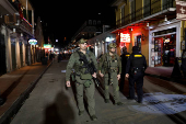 Driver crashes into crowd celebrating New Year's Day in New Orleans