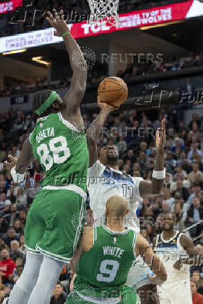 NBA: Boston Celtics at Minnesota Timberwolves