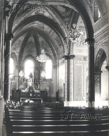 Interior da Catedral da S, em So