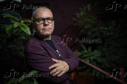 Retrato do apresentador e humorista Marcelo Ts para Folha de S.Paulo