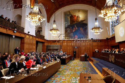 Folhapress Fotos File Photo World Court Rules On Gaza Emergency