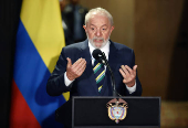 Declaracin conjunta de los presidentes de Colombia y Brasil en Bogot