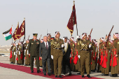 Kuwait's Emir Sheik Meshal al-Ahmad al-Sabah visits Jordan