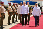Presidente de Cuba llega a Venezuela para participar en la Cumbre ALBA